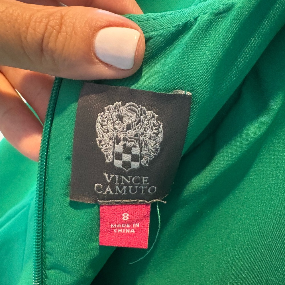 Vince Camuto Satin Gown